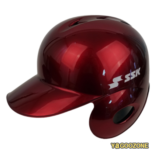 SSK 초경량 타자헬멧 유광 RED 프로 지급용 - KT 위즈 팀 사용모델, 무료배송+번호마킹무료