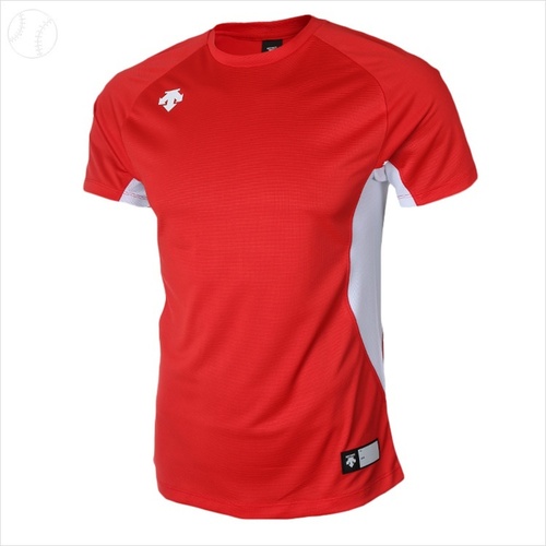 [데상트] S5221ZTS01 RED0 하계셔츠 (빨강)